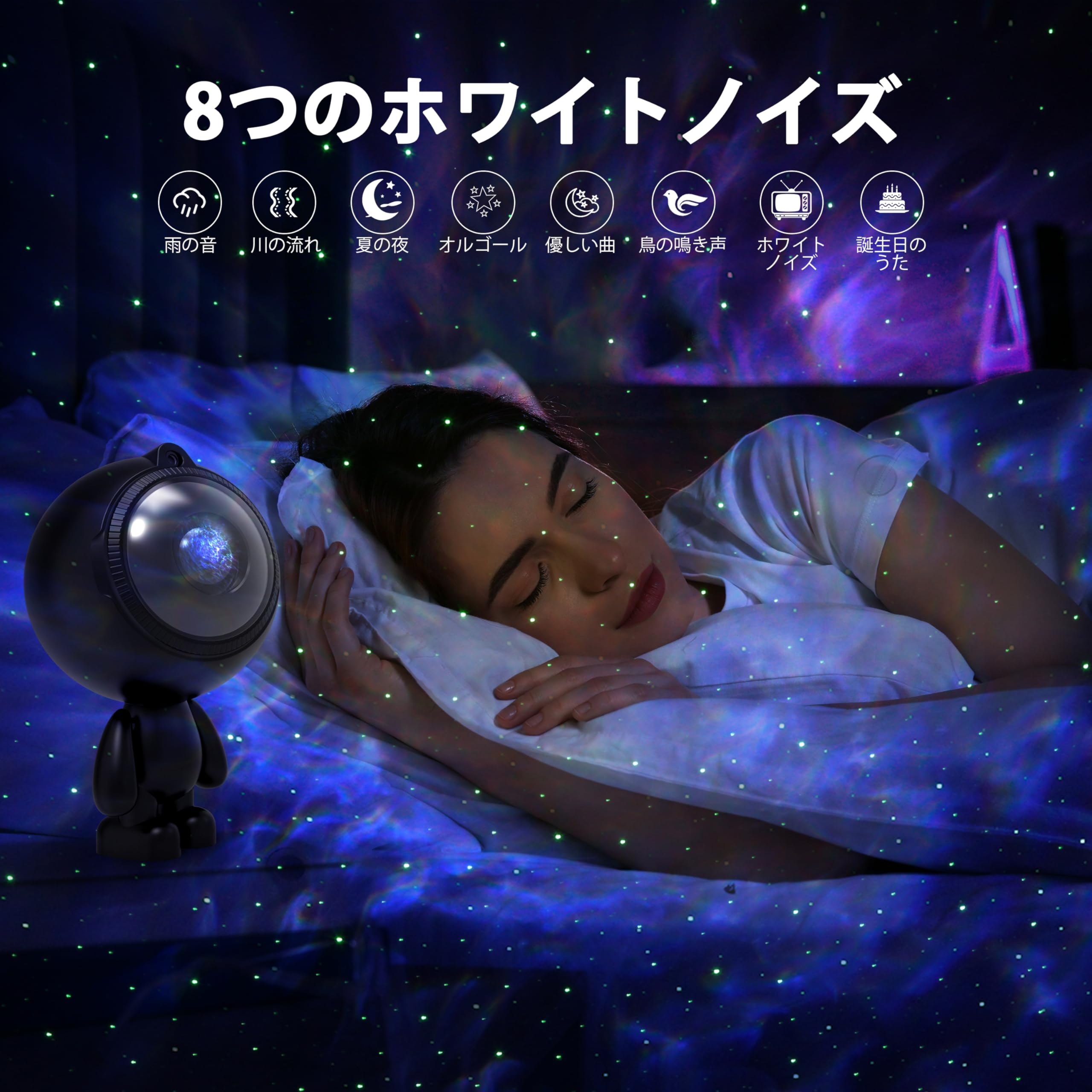 Amazon.co.jp: ZEAKOC プラネタリウム 家庭用 スタープロジェクター